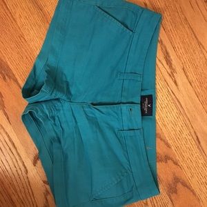 Blue shorts